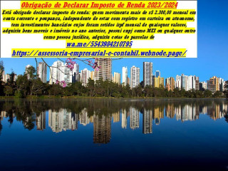 Declaração do Imposto de Renda Londrina Jardim Monte Carlo