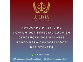 Advogado Direito do Consumidor Consorcios