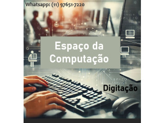 Realizamos serviços de digitação em geral, formatações e muitos outros para todo o Brasil