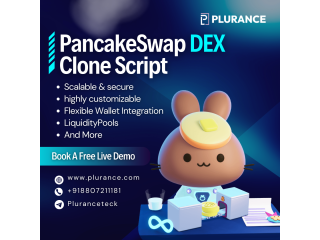 Start building DeFi platform today with PancakeSwap Clone Script